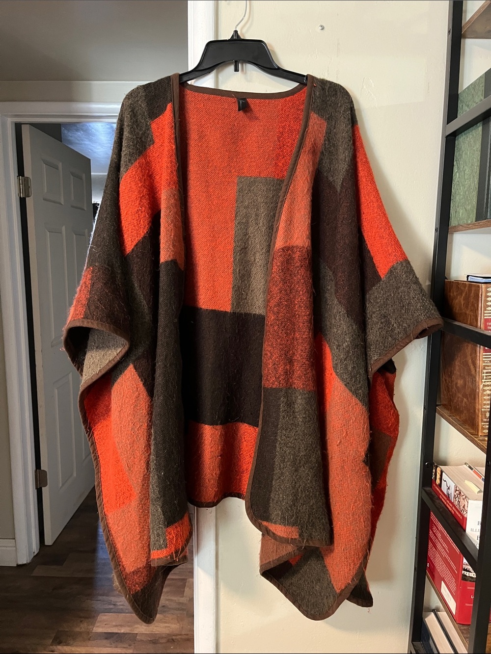 open-front poncho